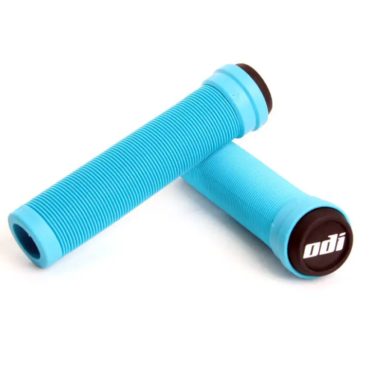 Poignées ODI Longneck Soft Flangeless - Aqua
