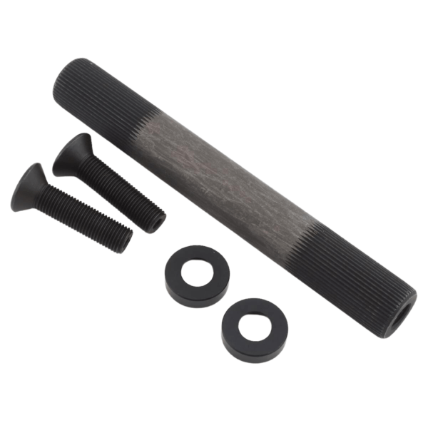 Axe De Pédalier Motobécane - 140 Mm - Vélo De Ville - Acier - Fabrication Française