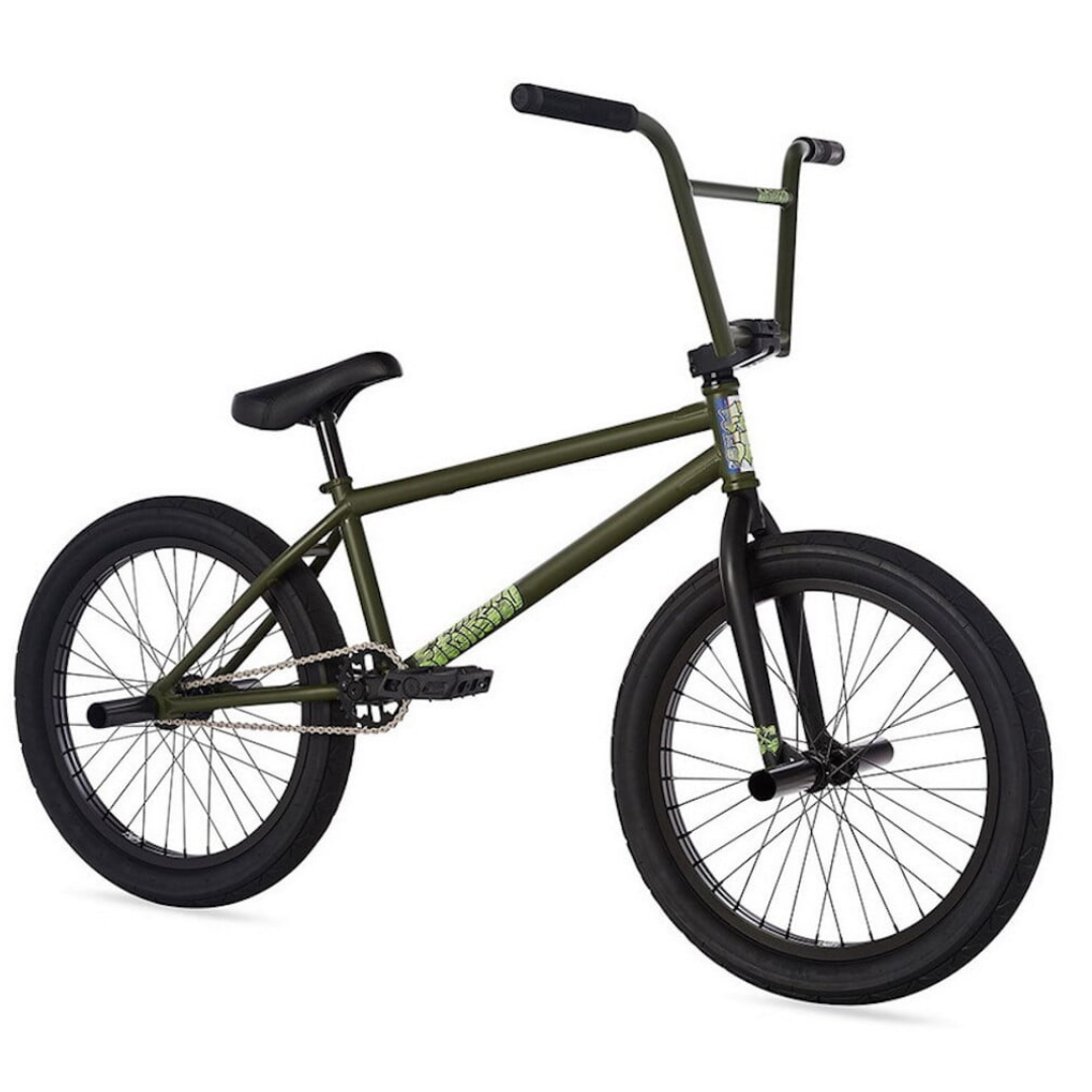 BMX FIT Bike Co STR K7 20.5" Matte Army Green MD + 4 Pegs