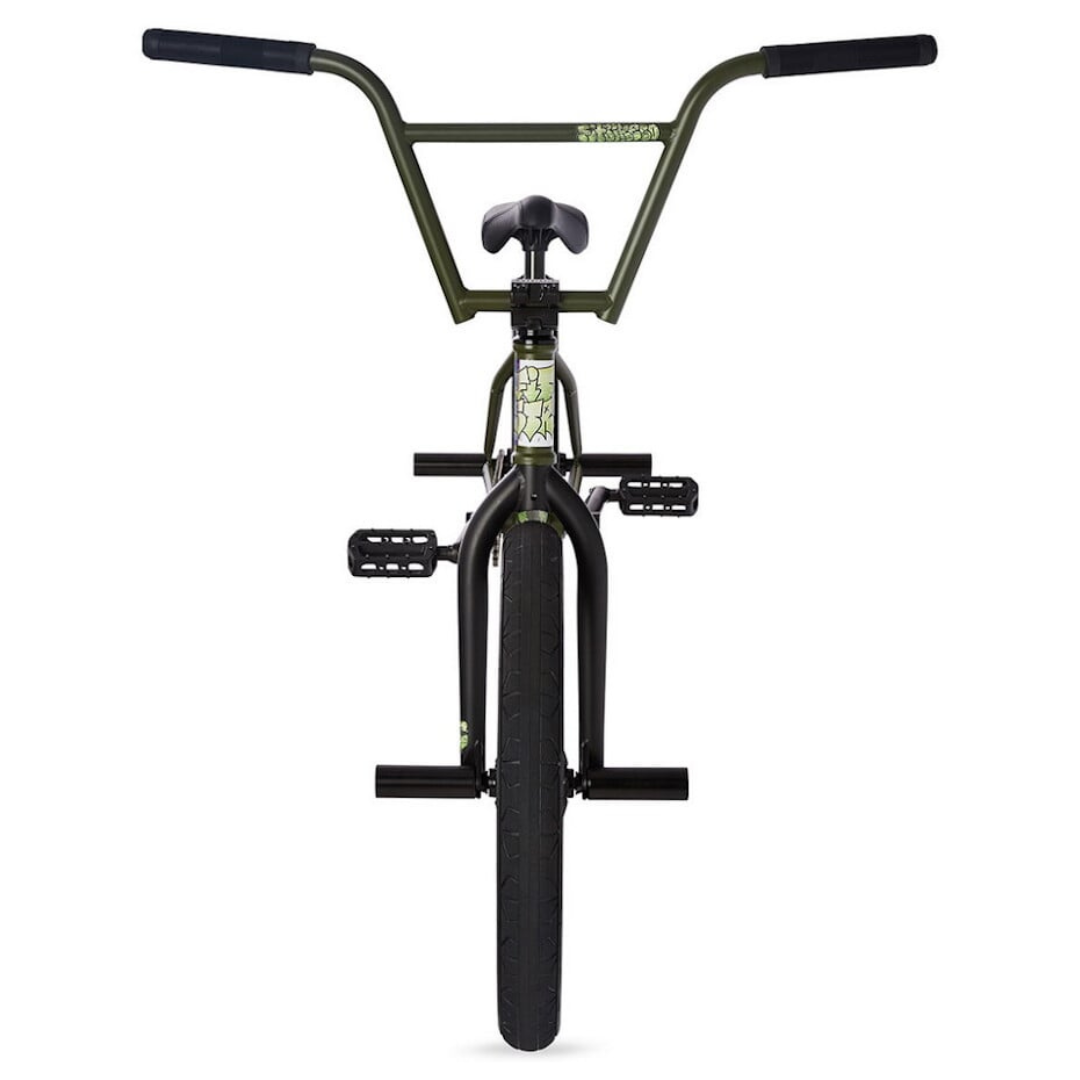 BMX FIT Bike Co STR K7 20.5" Matte Army Green MD + 4 Pegs – Image 4