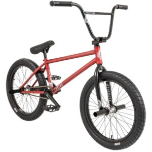 BMX FLYBIKES Proton CST K7 21" Flat Red + 4 Pegs