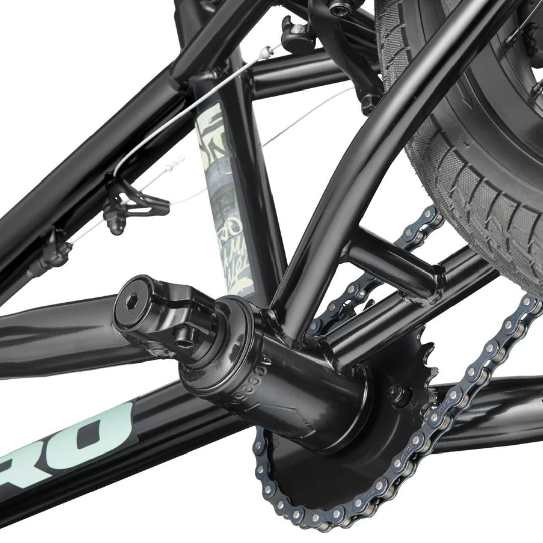 BMX HARO 2026 Downtown 18" Semi-Gloss Black – Image 7