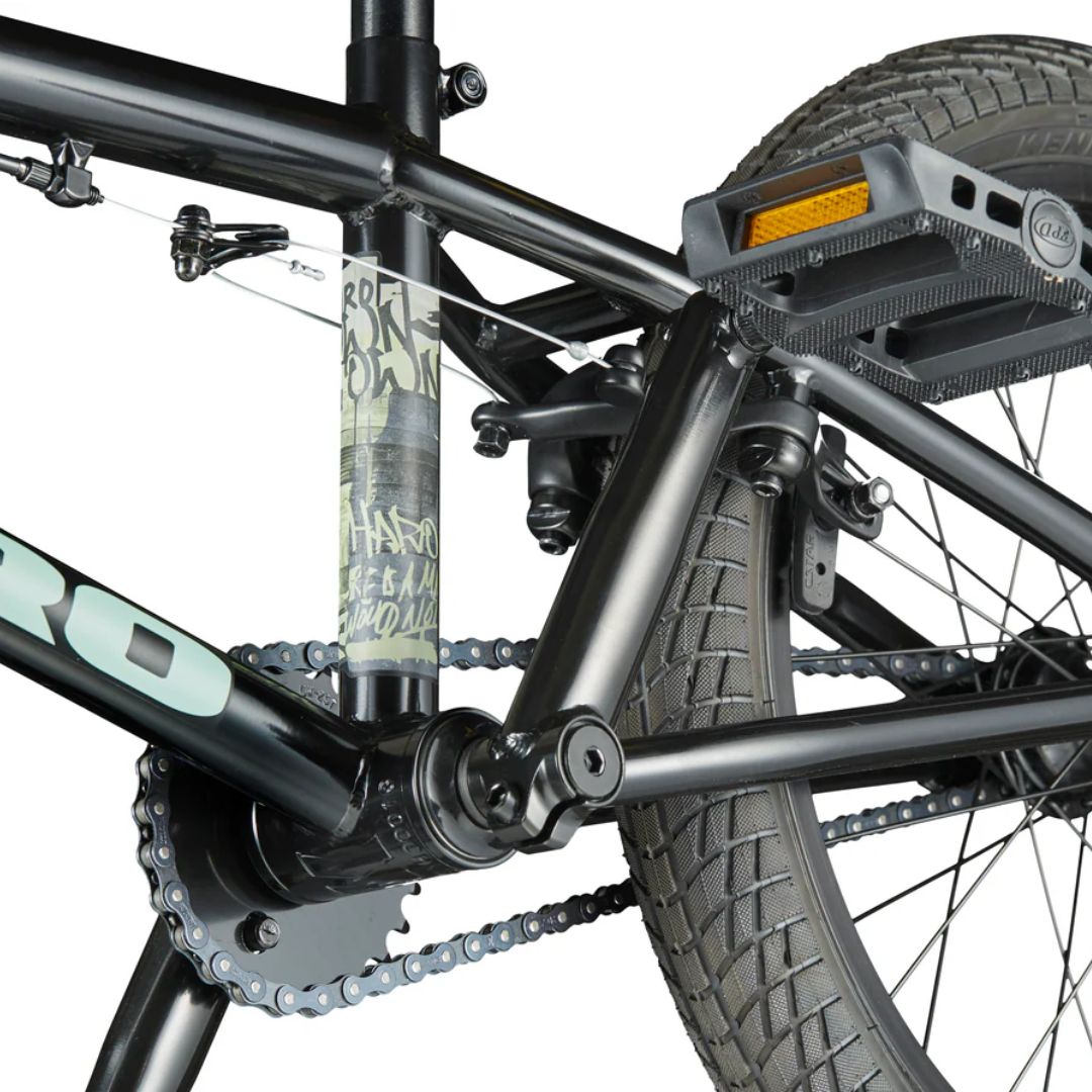 BMX HARO 2026 Downtown 18" Semi-Gloss Black – Image 6