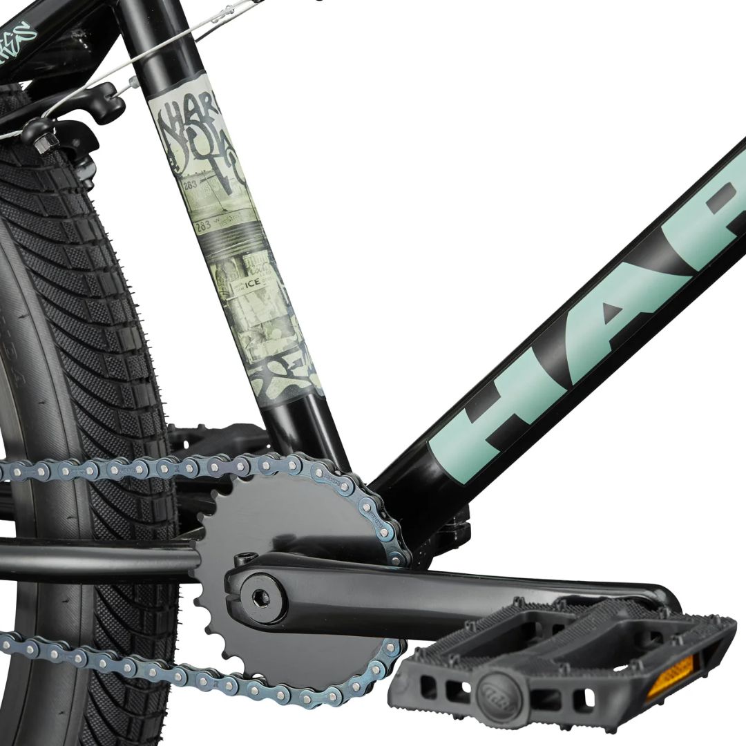 BMX HARO Downtown 24" Semi Gloss Black – Image 9