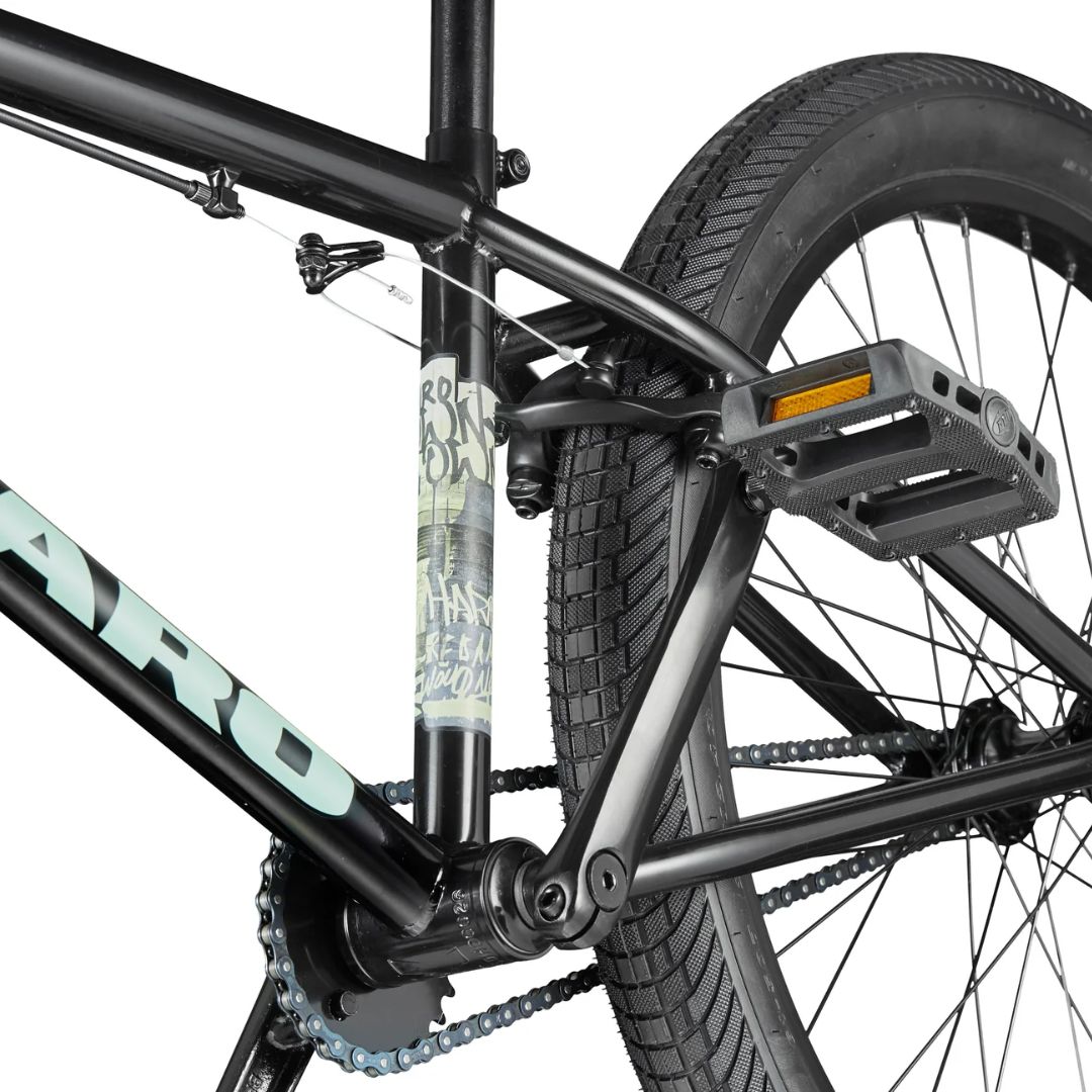 BMX HARO Downtown 24" Semi Gloss Black – Image 6