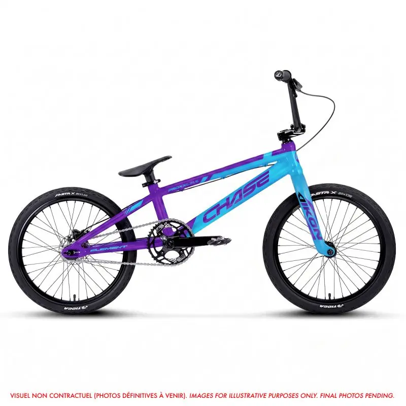 BMX RACE CHASE 2027 Element Pro XL Purple / Light Blue – Image 2