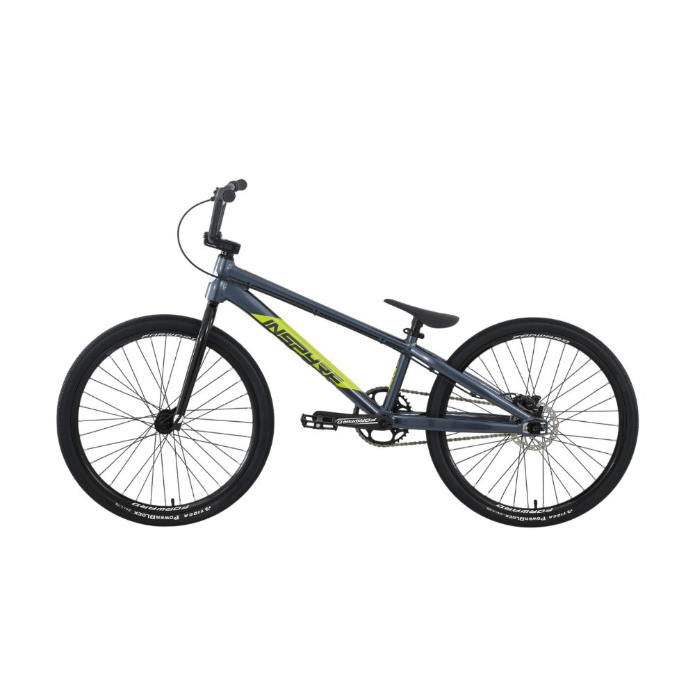 BMX RACE INSPYRE 2027 Evo Disk Cruiser 21.85" Gun Metal / Lime (Précommande Livraison Mi Septembre 2026) – Image 3