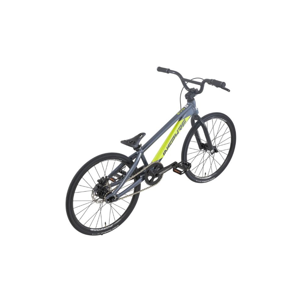 BMX RACE INSPYRE 2027 Evo Disk Junior Gun Metal / Lime (Précommande Livraison Mi Septembre 2026) – Image 3