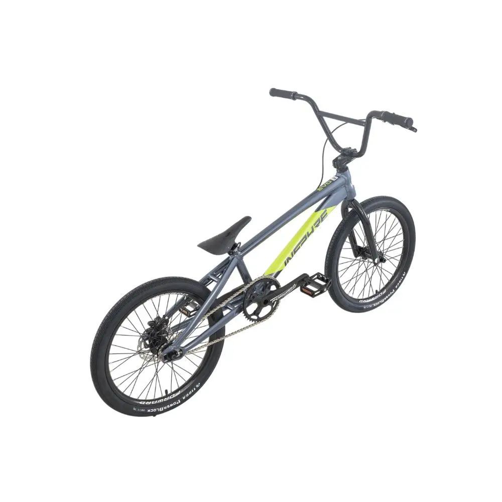 BMX RACE INSPYRE 2027 Evo Disk Pro XXL Gun Metal / Lime (Précommande Livraison Fin Septembre 2026) – Image 4