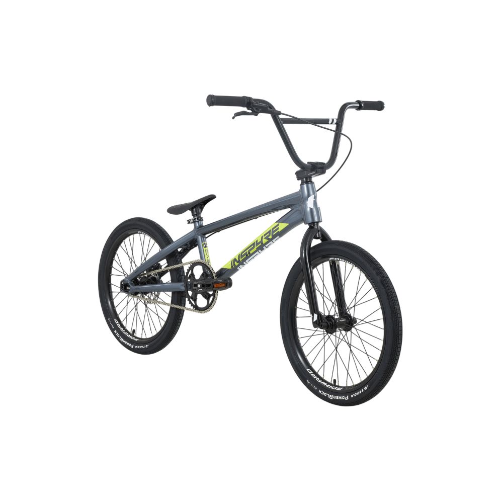 BMX RACE INSPYRE 2027 Evo Disk Pro Gun Metal / Lime (Précommande Livraison Mi Septembre 2026)