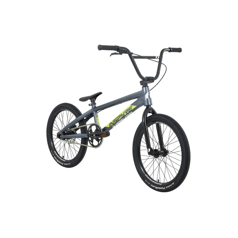 BMX RACE INSPYRE 2027 Evo Disk Pro XXL Gun Metal / Lime (Précommande Livraison Fin Septembre 2026)