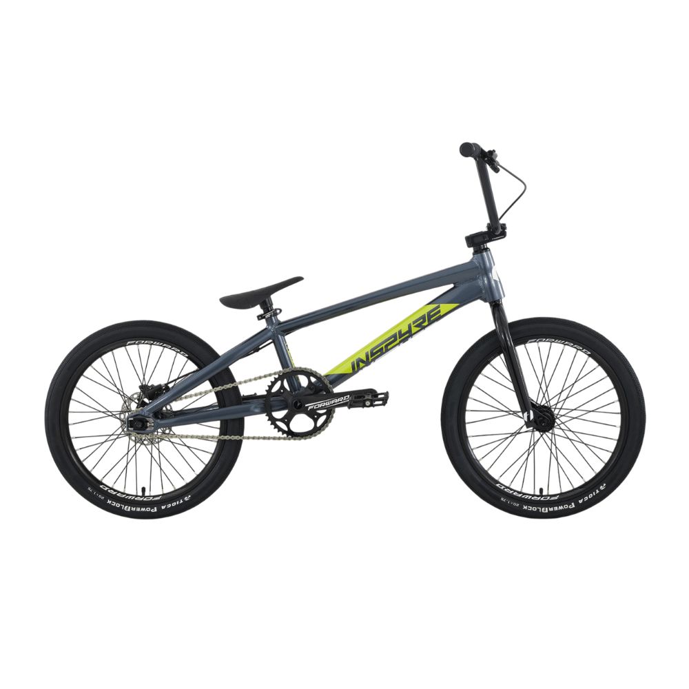 BMX RACE INSPYRE 2027 Evo Disk Pro Gun Metal / Lime (Précommande Livraison Mi Septembre 2026) – Image 2