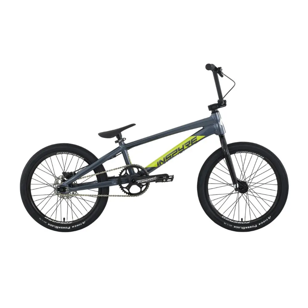 BMX RACE INSPYRE 2027 Evo Disk Pro XXL Gun Metal / Lime (Précommande Livraison Fin Septembre 2026) – Image 2