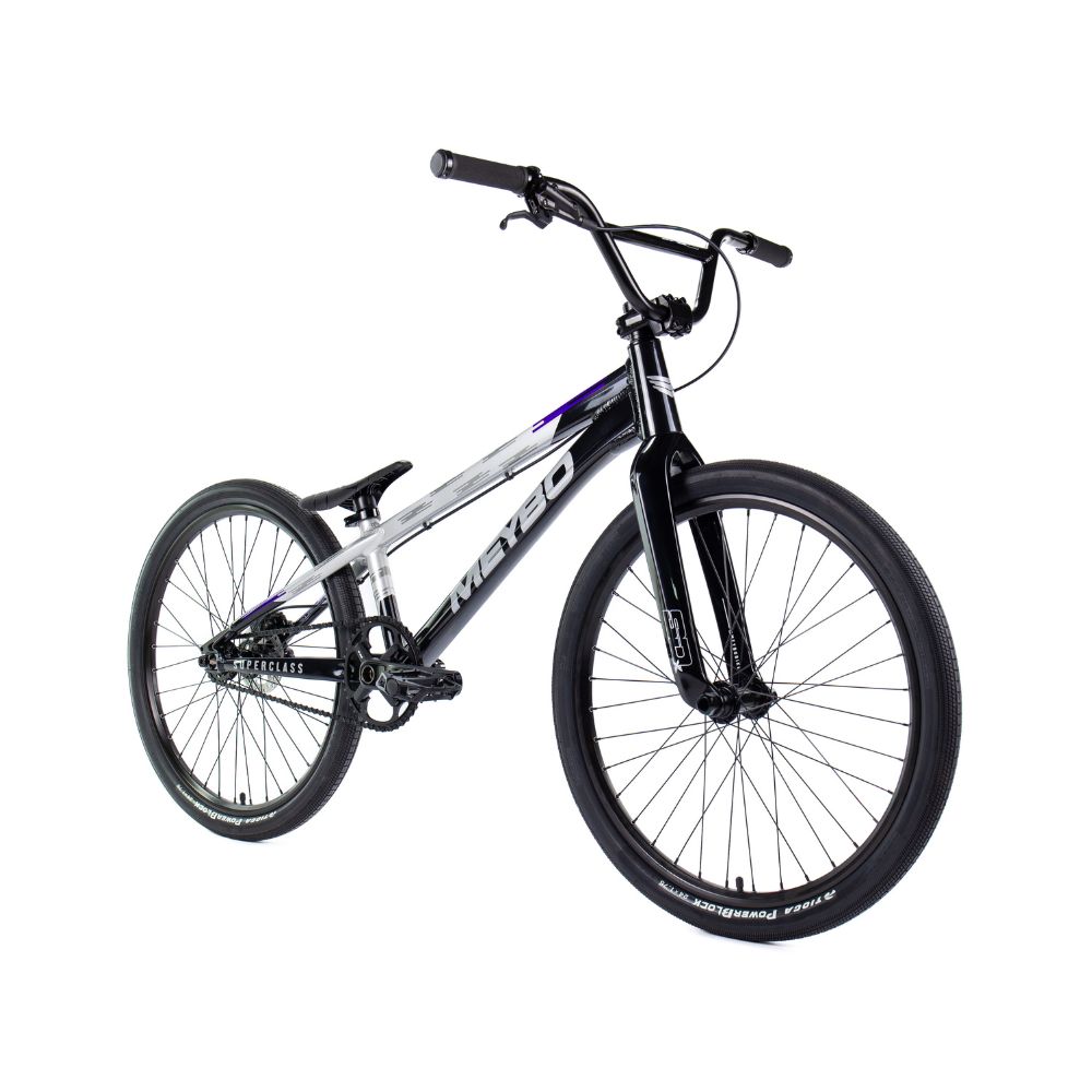BMX RACE MEYBO 2026 Superclass Pro Cruiser 22" Black / Grey / Purple – Image 2