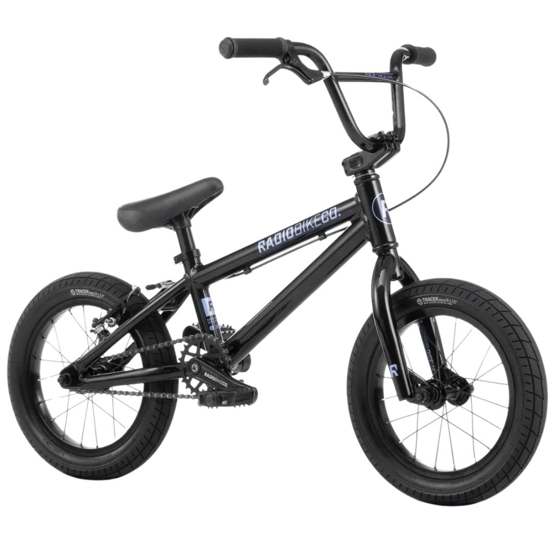BMX RADIO Dice 14" Gloss Black