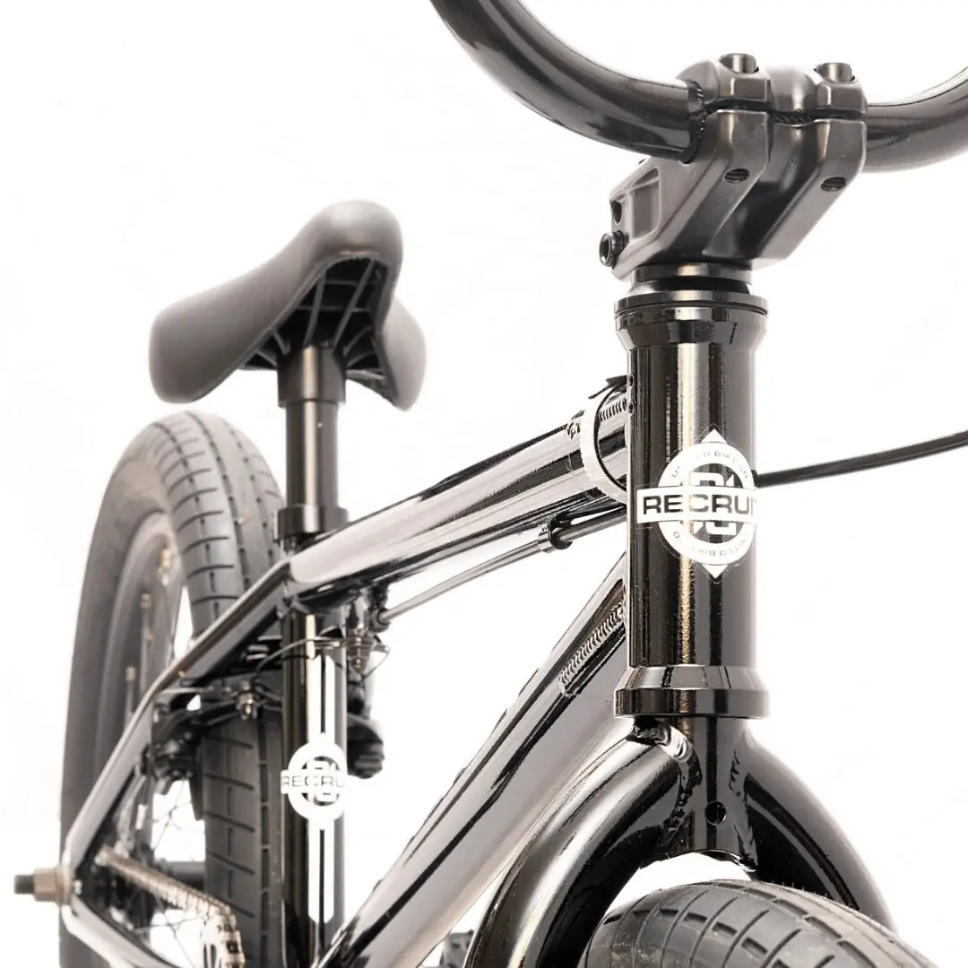 BMX UNITED 2027 Recruit Junior 18.5" Gloss Black (Précommande Livraison Fin Avril 2027) – Image 2