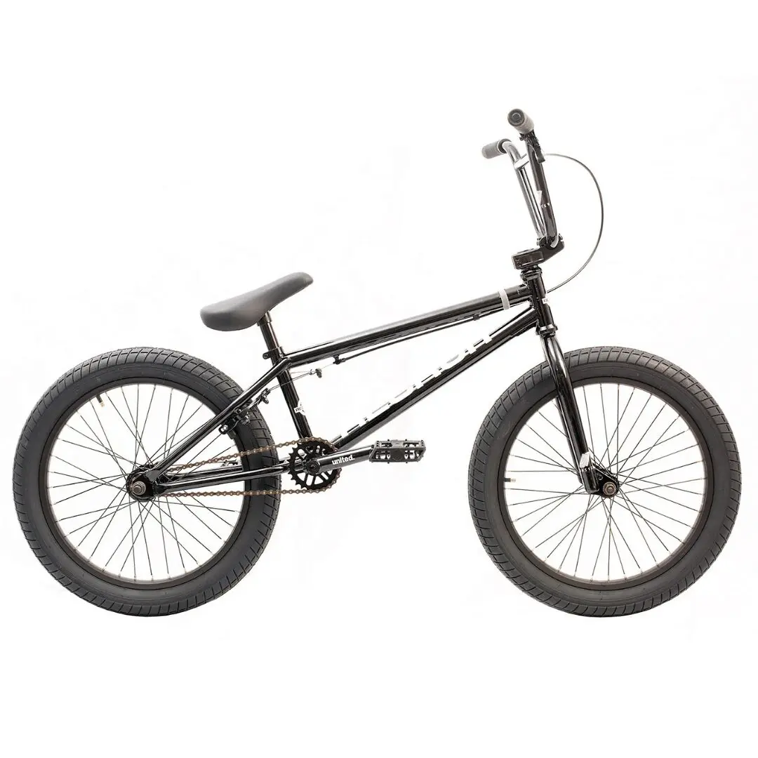 BMX UNITED 2027 Recruit Junior 18.5" Gloss Black (Précommande Livraison Fin Avril 2027)