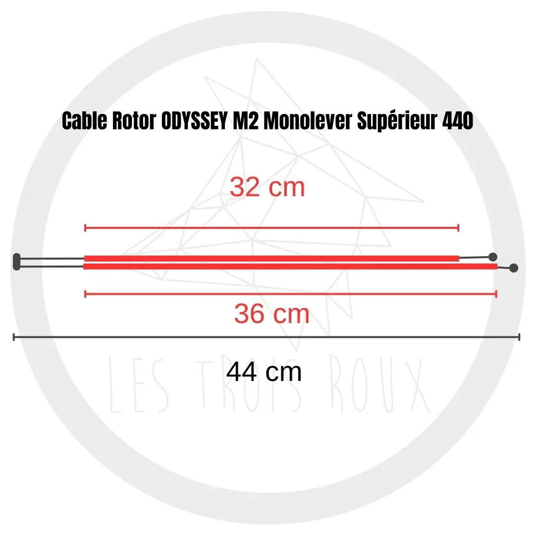 Cable Rotor ODYSSEY M2 Monolever Supérieur – Image 5