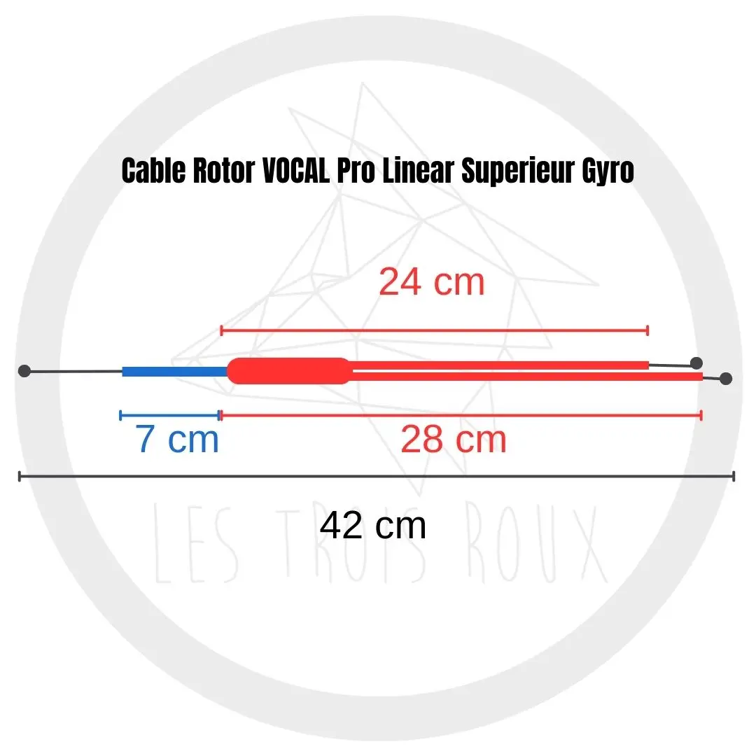 Cable Rotor VOCAL Pro Linear Superieur Gyro – Image 2