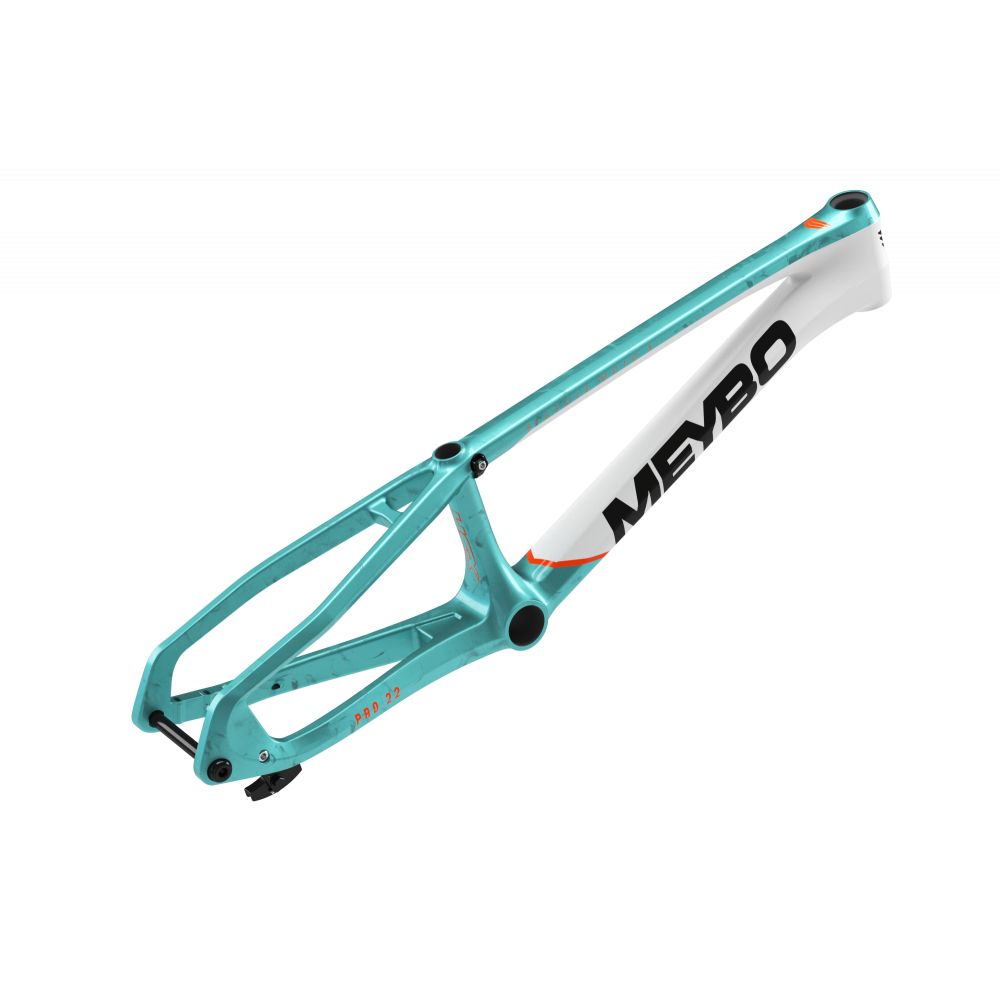 Cadre MEYBO HSX Carbon 2026 White / Orange / Teal – Image 2