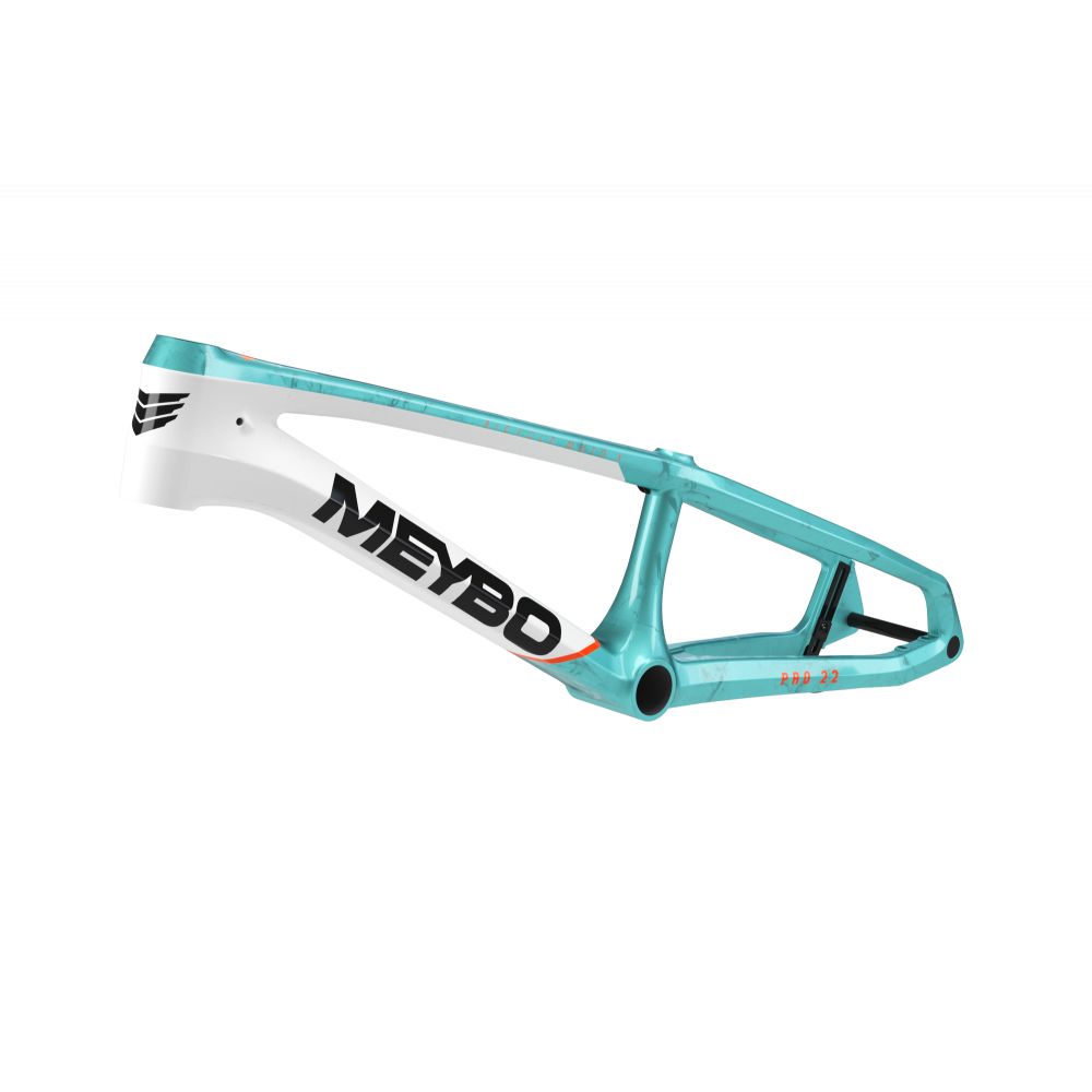 Cadre MEYBO HSX Carbon 2026 White / Orange / Teal