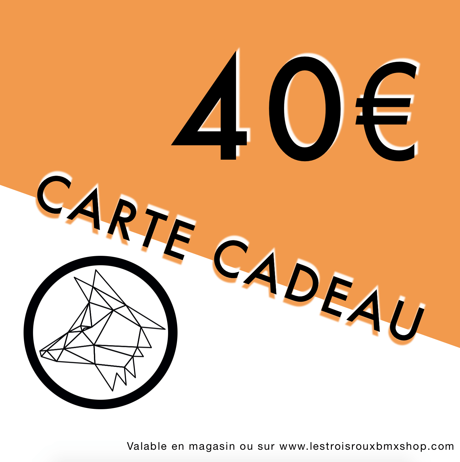 Carte Cadeau Digitale LES TROIS ROUX 40€
