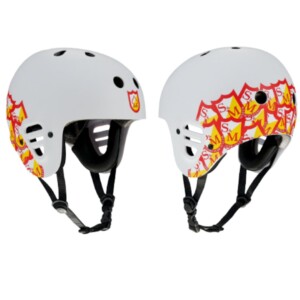 Casque PROTEC x S&M Full Cut Certified Shield Light Grey