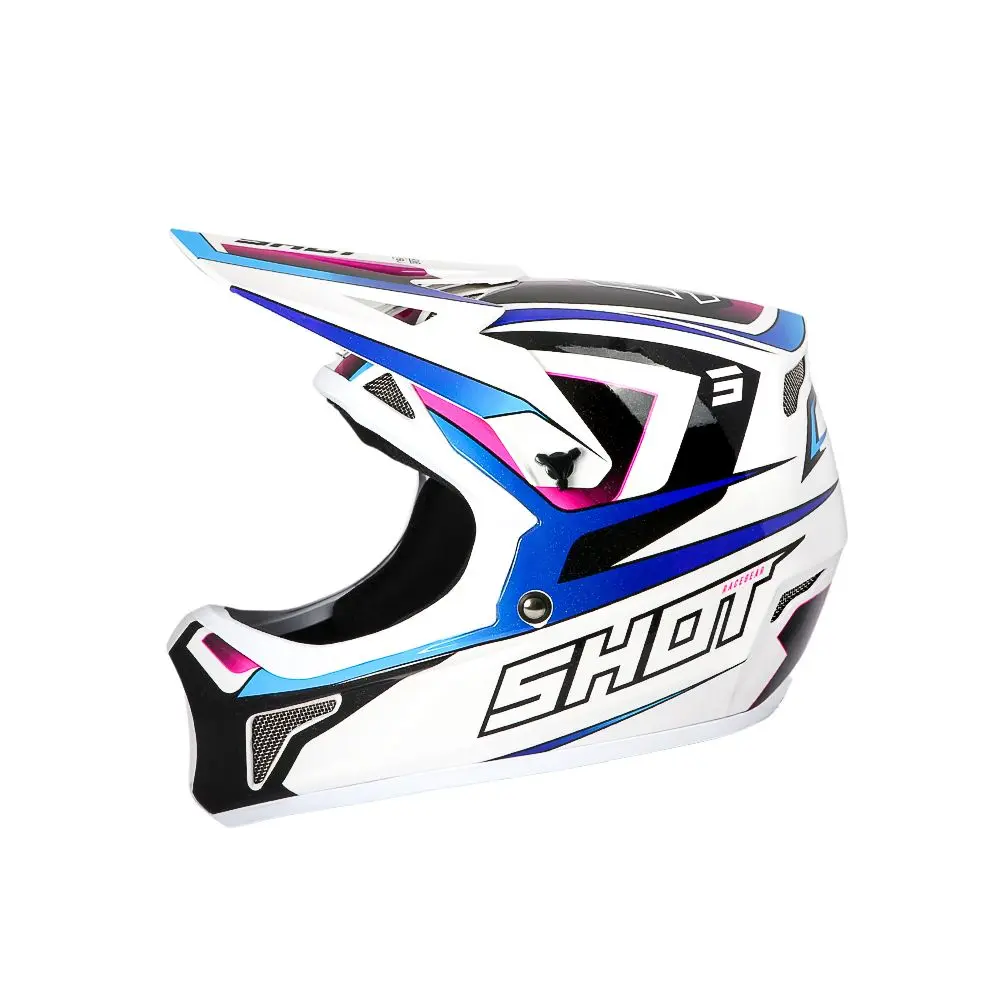 Casque SHOT Rogue Level White / Blue Pearly
