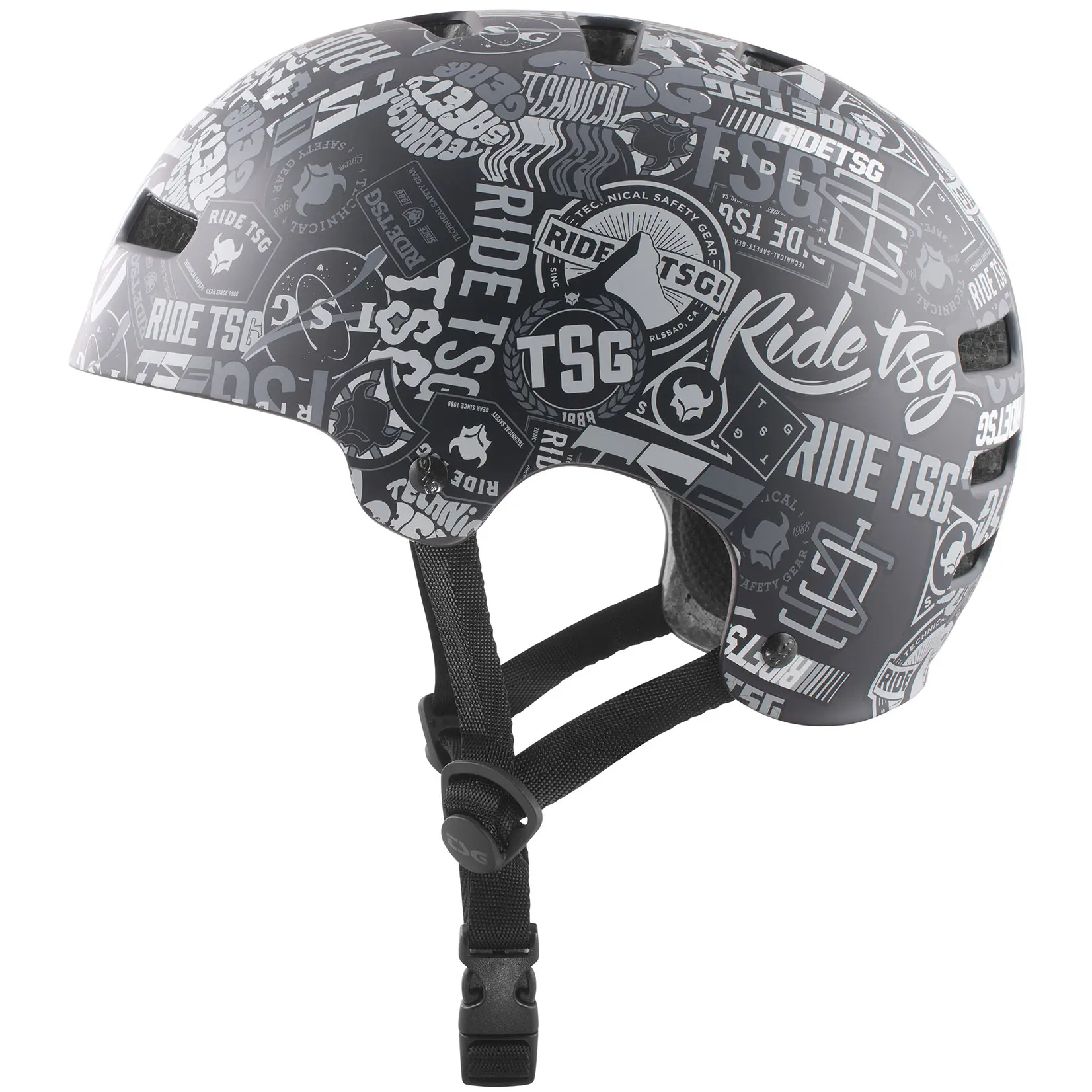 Casque TSG Evolution Graphic Design Stickerbomb – Image 2