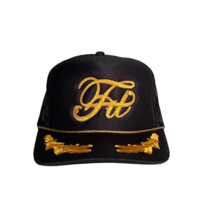 Casquette FIT Bike Crown Captains Trucker Black