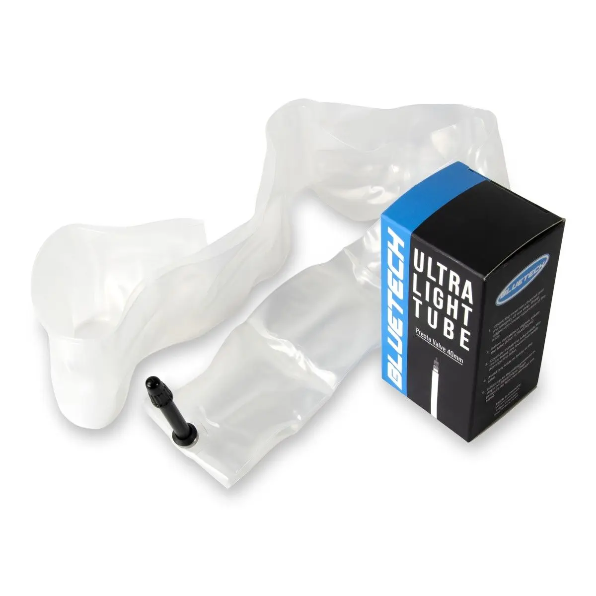 Chambre à air BLUETECH OS20 x 1.40" - 2.50" TPU Presta Ultra Light Clear – Image 3