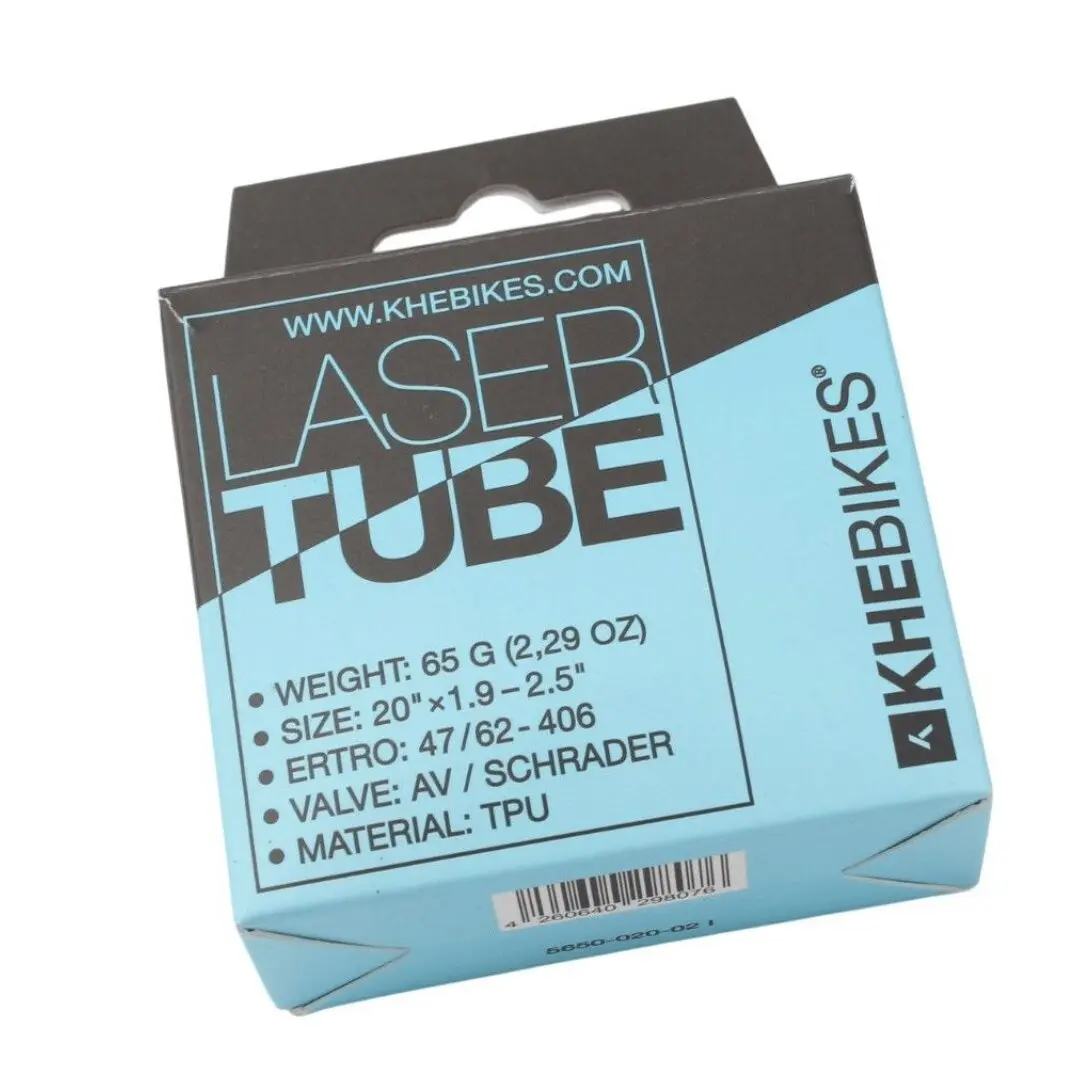 Chambre à air KHE Laser tube TPU 20" x 1.9 - 2.5 Schrader AV40 – Image 6