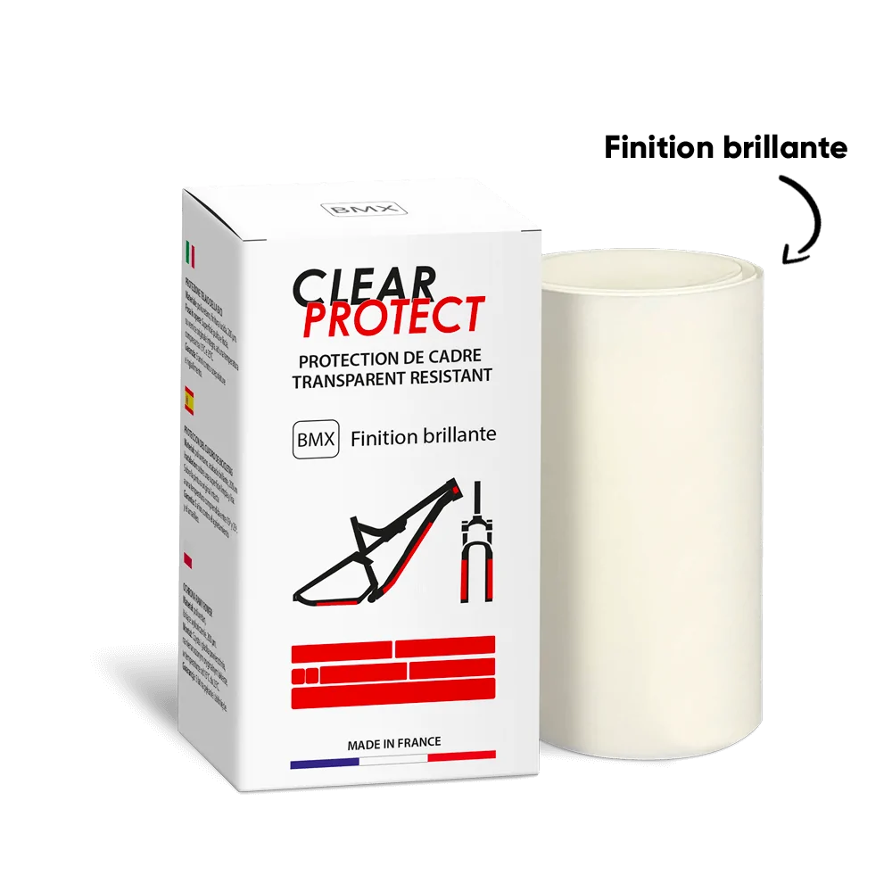 Kit CLEARPROTECT de Protections Invisibles Cadre BMX Gloss