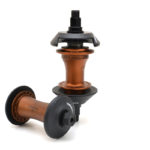 Paire de moyeux CINEMA FX / VX3 K7 SDS Bronze + 4 Guards