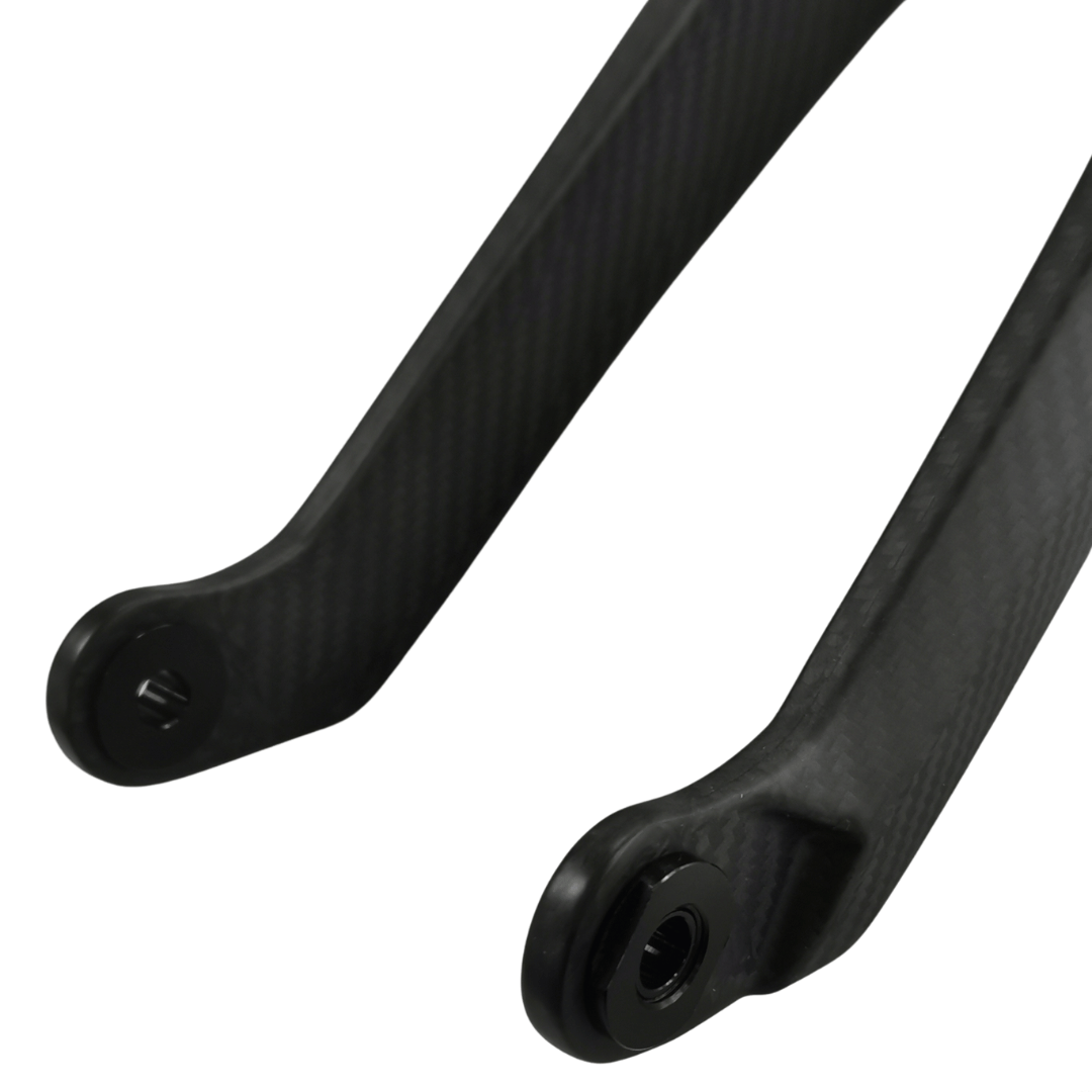 Fourche FASTER XL 24" Cruiser Tapered 3K Carbone Matte Black – Image 8