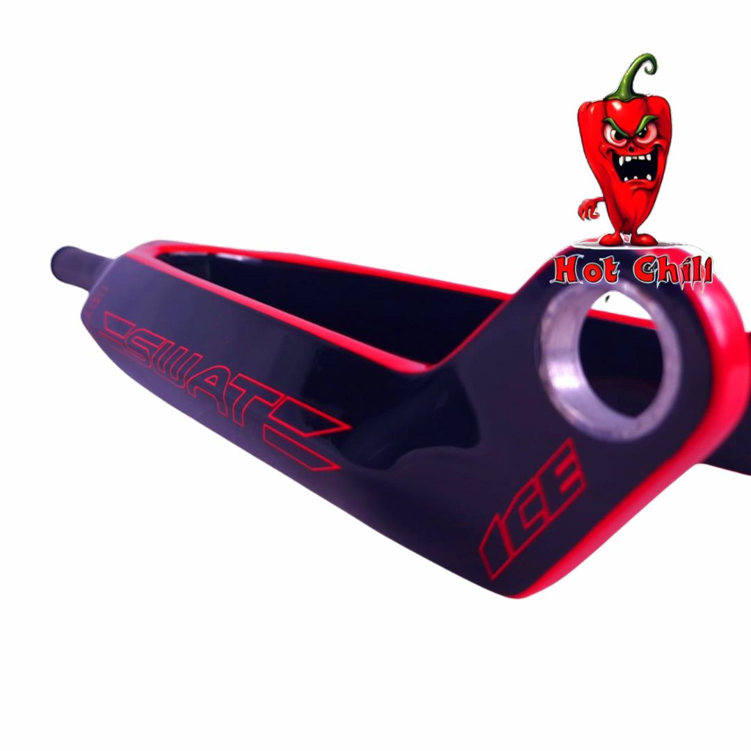 Fourche ICE Swat 2.0 Tapered 20" Carbone Black / Hot Chili – Image 2