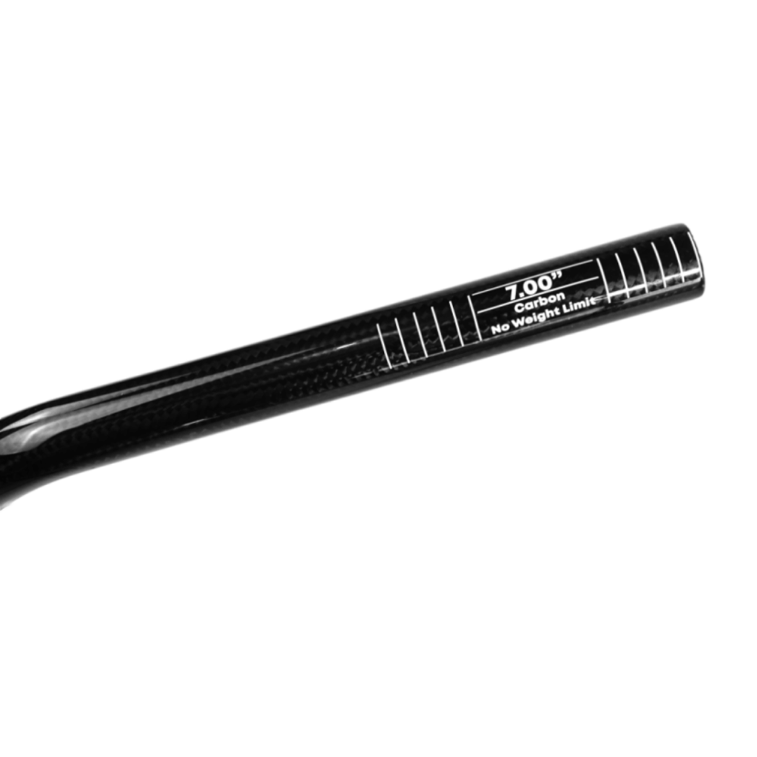 Guidon BEMOR Carbone 5.75" / 6.5" / 7" / 7.5" / 8" Oversize 31.8 – Image 3