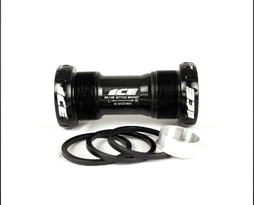 Boîtier De Pédalier BSA En Aluminium 24 Mm – Pour VTT 68/73 Mm, Compatible XTR/XT/SLX, Hollowtech II – Durabilité Et Installation Facile