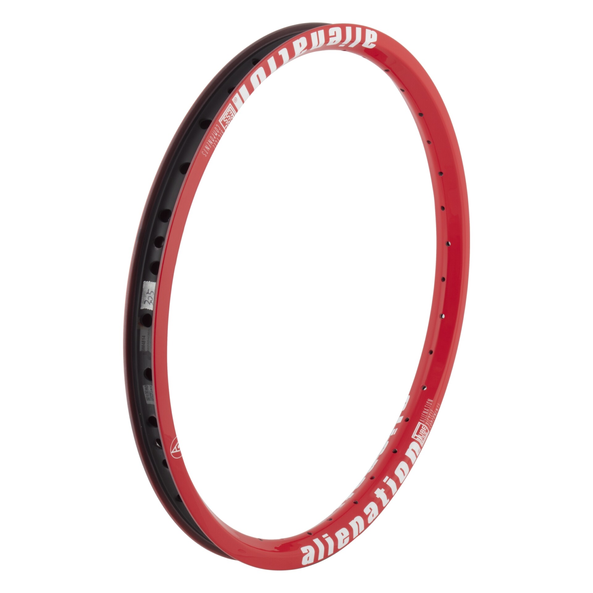 Jante ALIENATION ACME 20" Carbon Disc Ud Red