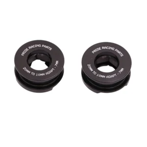 Kit Adaptateurs PRIDE 20mm / 10mm Fourche Carbone 7mm