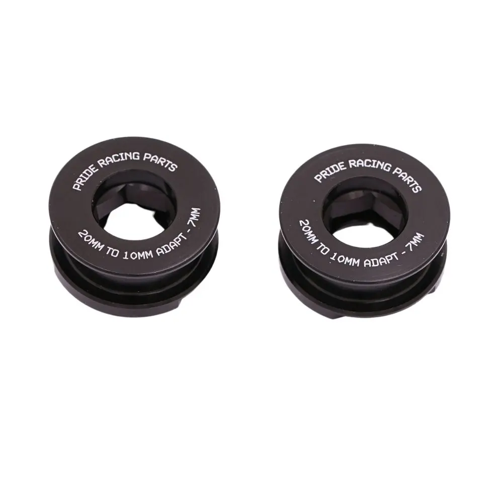 Kit Adaptateurs PRIDE 20mm / 10mm Fourche Carbone 7.2 <-> 9mm