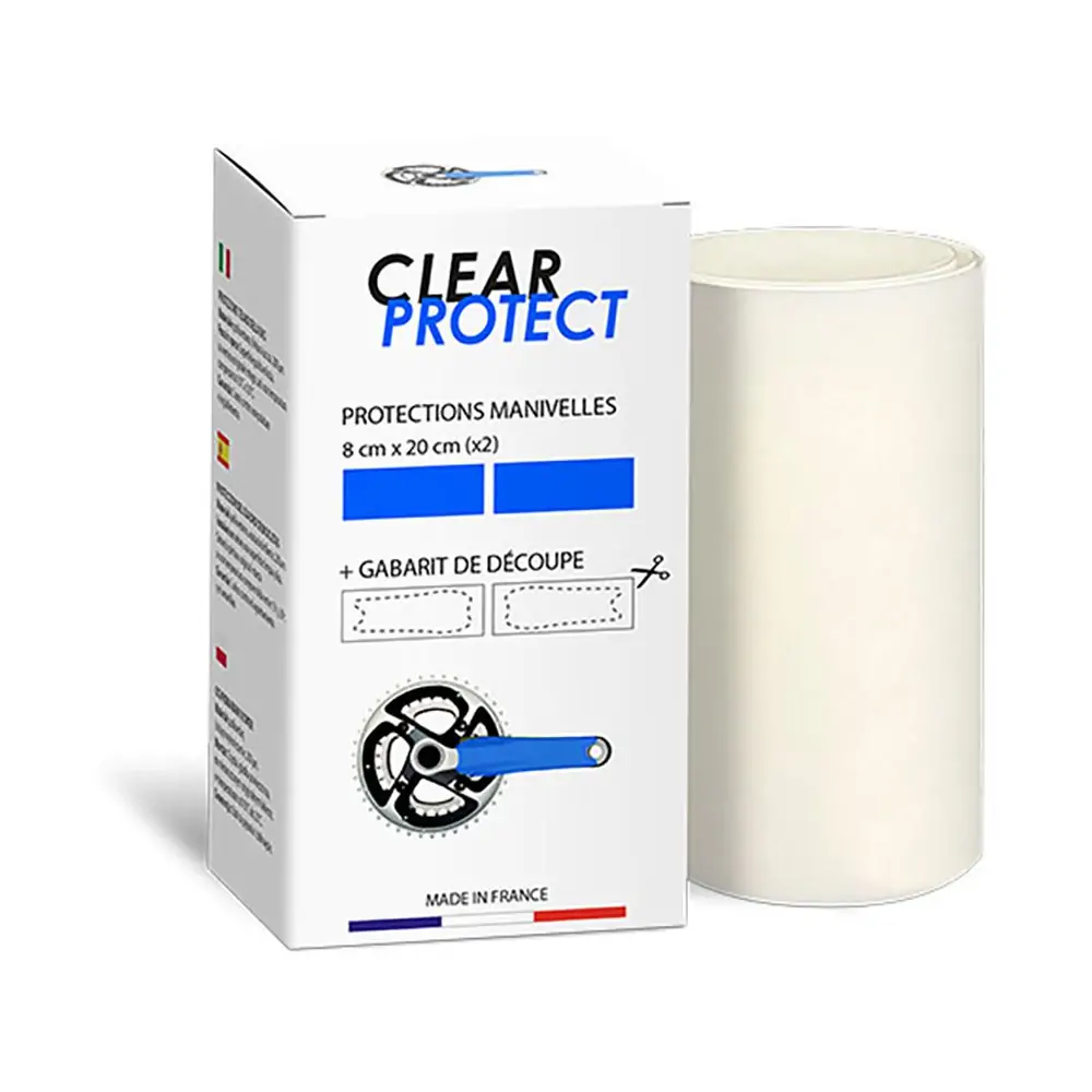 Kit CLEARPROTECT de Protections Invisibles Manivelles Pédalier Gloss