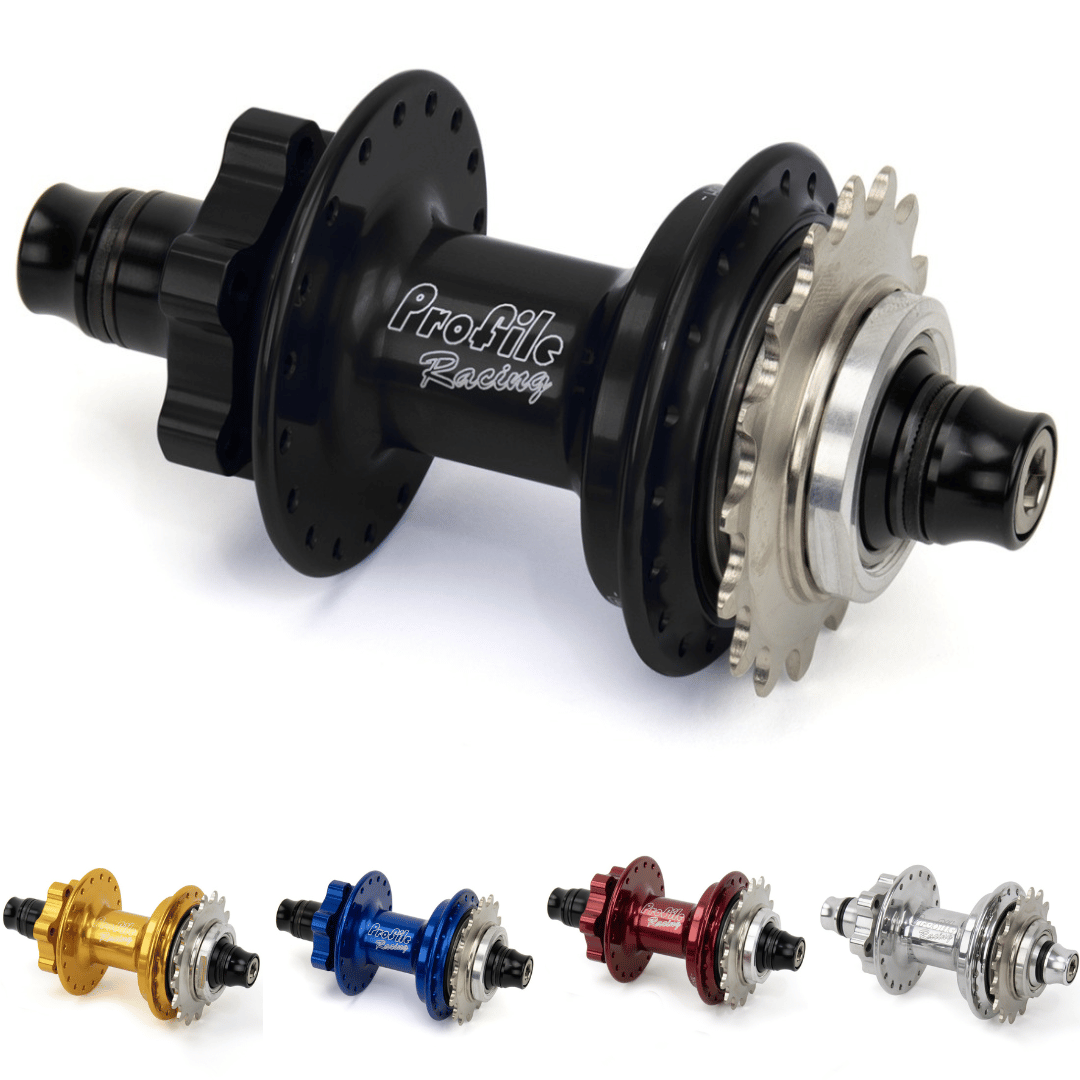 Moyeu PROFILE Racing Elite Race Disc Vis Titane