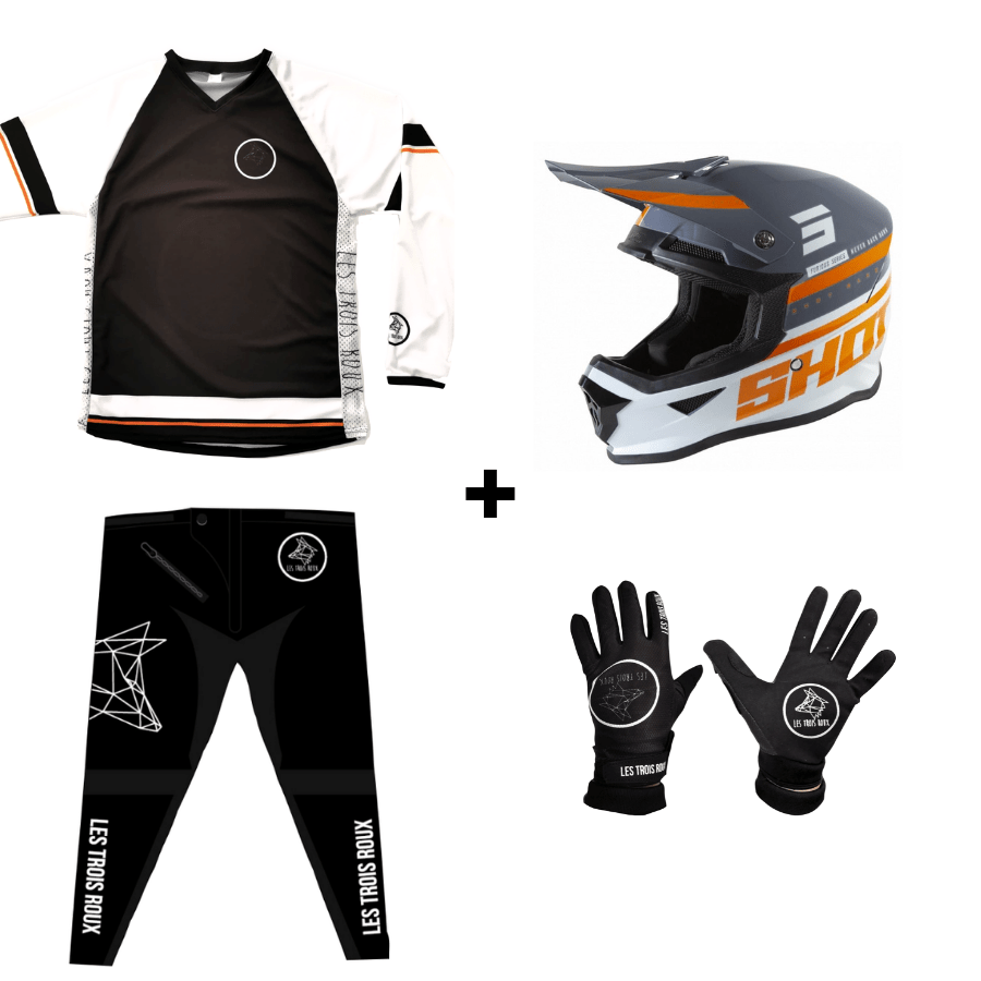 Pack trackdays Casque + Gants + Combinaison + Bottines - Gt2i