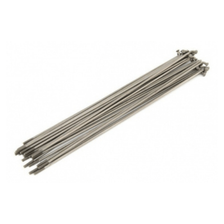 Pack USA Spokes de 18 Rayons Titanium Natural Grey