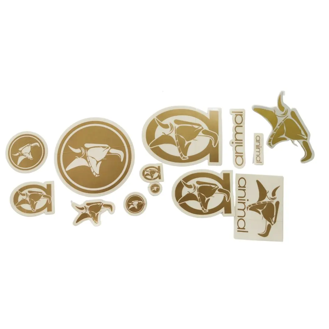Pack Stickers ANIMAL Gold Edition (x10) – Image 2