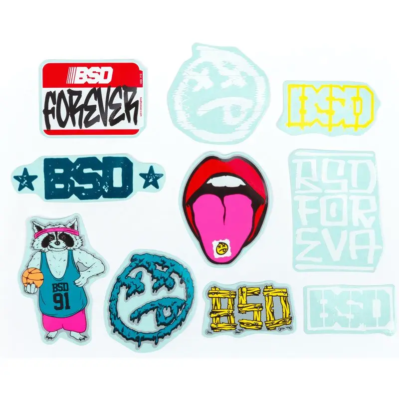 Pack Stickers BSD 2023 (x10)