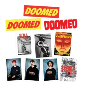 Pack Stickers DOOMED 2023 (x10)
