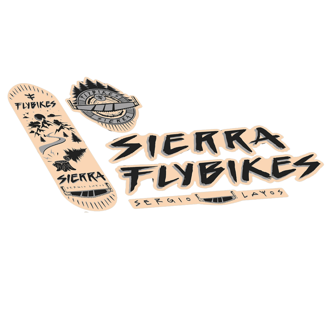 Pack Stickers FLYBIKES Cadre Sierra – Image 2