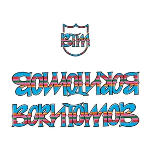 Pack Stickers S&M Original BTM Serape (x3)